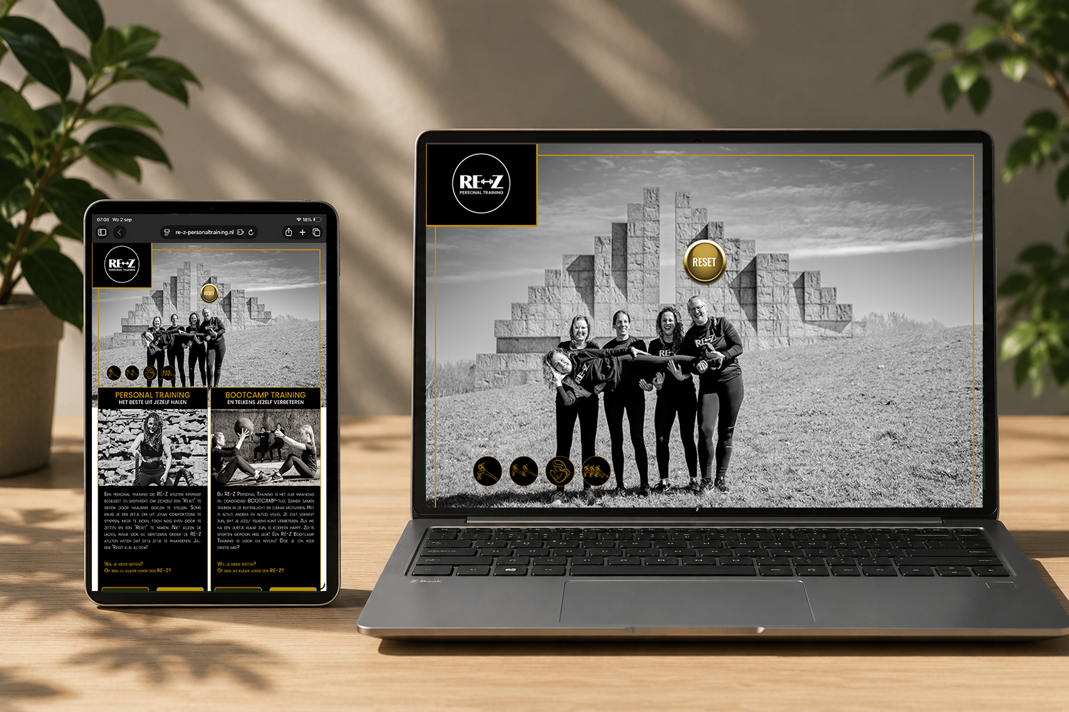 Mockup-website-RE-Z-PERSONAL-TRAINING